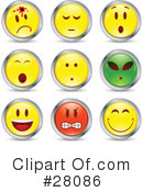 Emoticons Clipart #28086 by beboy