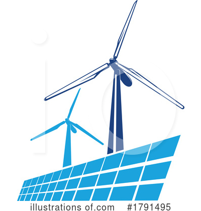 Wind Energy Clipart #1791495 by Vector Tradition SM