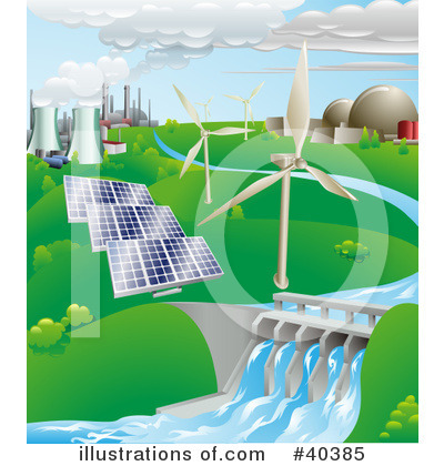Green Energy Clipart #40385 by AtStockIllustration