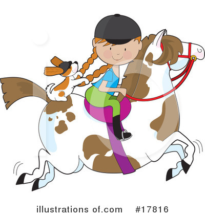 Equestrian Clipart #17816 by Maria Bell