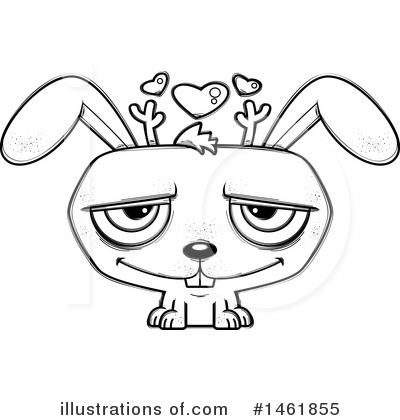 Evil Jackalope Clipart #1461855 by Cory Thoman