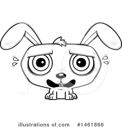 Evil Rabbit Clipart #1461866 by Cory Thoman