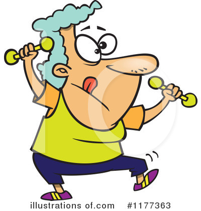 Exercising Clipart #1177363 by toonaday