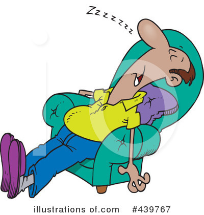 Royalty-Free (RF) Exhausted Clipart Illustration by toonaday - Stock Sample #439767
