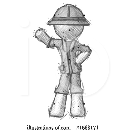 Royalty-Free (RF) Explorer Clipart Illustration by Leo Blanchette - Stock Sample #1688171