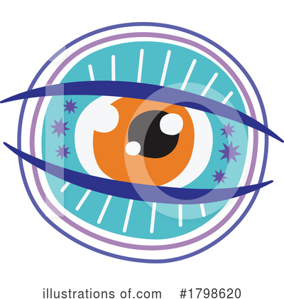 Royalty-Free (RF) Eye Clipart Illustration by Vector Tradition SM - Stock Sample #1798620