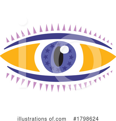 Royalty-Free (RF) Eye Clipart Illustration by Vector Tradition SM - Stock Sample #1798624