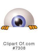 Eyeball Clipart #7308 by Mascot Junction