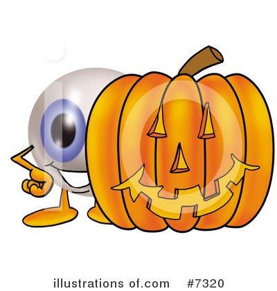 Eyeball Clipart #7294 - Illustration by Toons4Biz