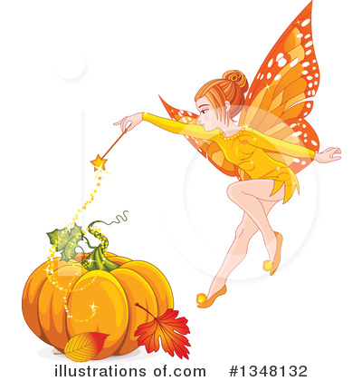 Royalty-Free (RF) Fairy Clipart Illustration by Pushkin - Stock Sample #1348132