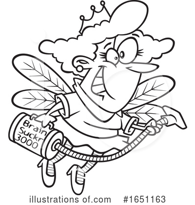 Royalty-Free (RF) Fairy Clipart Illustration by toonaday - Stock Sample #1651163