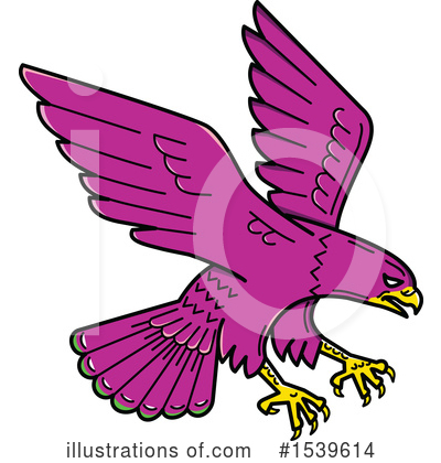Peregrine Falcon Clipart #1539614 by patrimonio