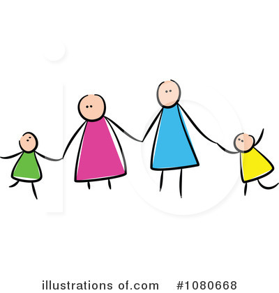 Royalty-Free (RF) Family Clipart Illustration by Prawny - Stock Sample #1080668