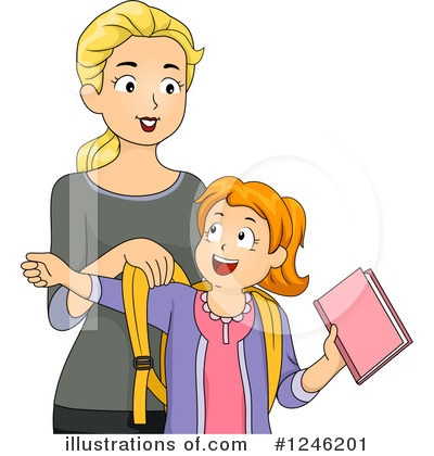 Royalty-Free (RF) Family Clipart Illustration by BNP Design Studio - Stock Sample #1246201