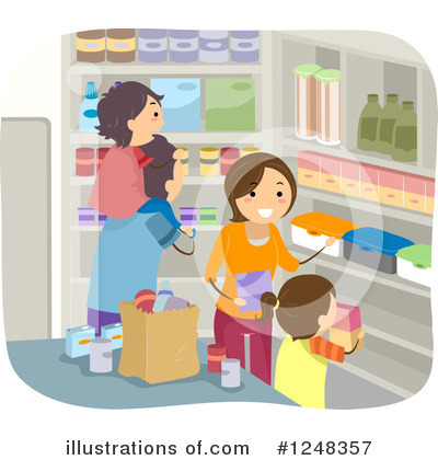 Royalty-Free (RF) Family Clipart Illustration by BNP Design Studio - Stock Sample #1248357