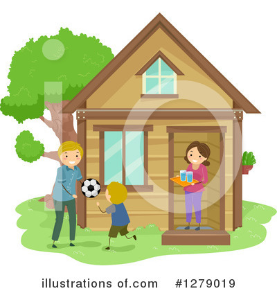 Royalty-Free (RF) Family Clipart Illustration by BNP Design Studio - Stock Sample #1279019