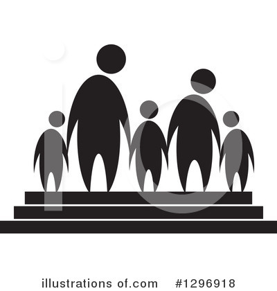 Royalty-Free (RF) Family Clipart Illustration by Lal Perera - Stock Sample #1296918