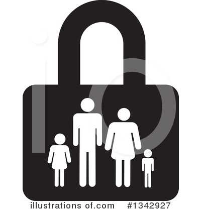 Padlock Clipart #1342927 by ColorMagic