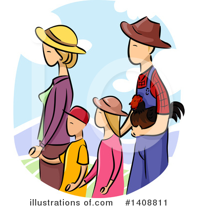 Royalty-Free (RF) Family Clipart Illustration by BNP Design Studio - Stock Sample #1408811