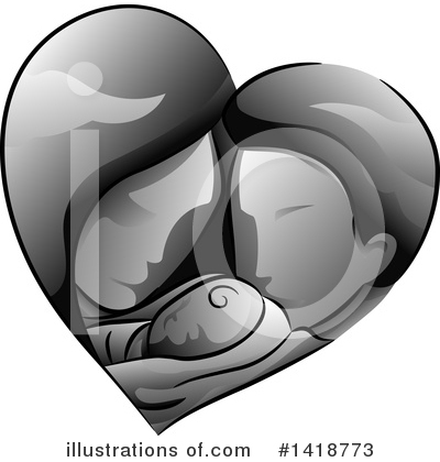 Hearts Clipart #1418773 by BNP Design Studio