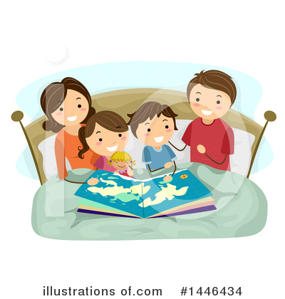 Royalty-Free (RF) Family Clipart Illustration by BNP Design Studio - Stock Sample #1446434