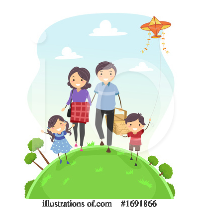 Kite Clipart #1691866 by BNP Design Studio