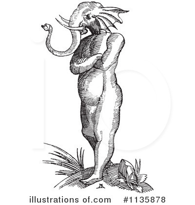 Royalty-Free (RF) Fantasy Creature Clipart Illustration by Picsburg - Stock Sample #1135878