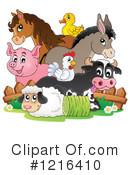 Farm Animal Clipart #1216410 by visekart
