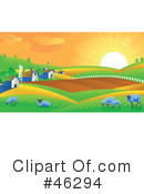 Farm Land Clipart #46294 by Tonis Pan