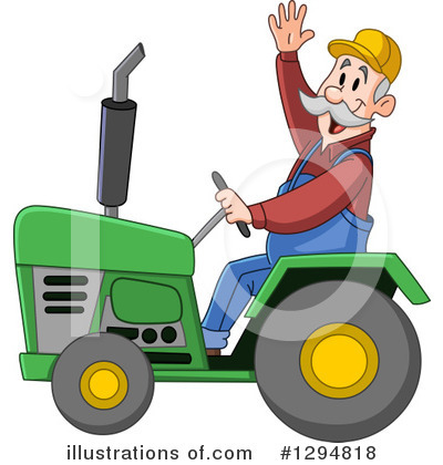 Tractor Clipart #1294818 by yayayoyo