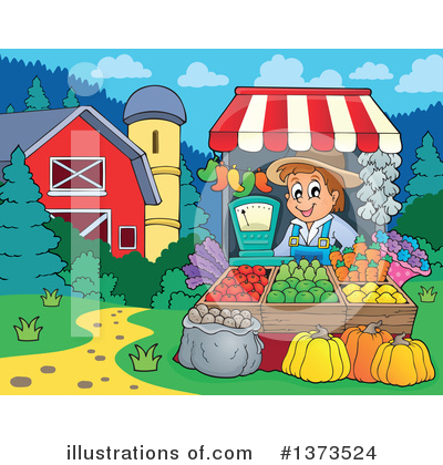 Produce Clipart #1373524 by visekart
