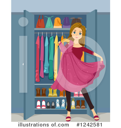 Closet Clipart #1242581 by BNP Design Studio