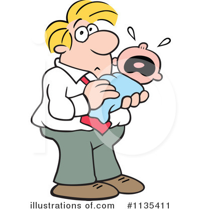 Fathers Day Clipart #1135411 by Johnny Sajem