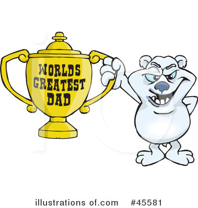 Royalty-Free (RF) Fathers Day Clipart Illustration by Dennis Holmes Designs - Stock Sample #45581