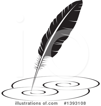 Feather Clipart #1393108 by Lal Perera