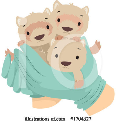 Royalty-Free (RF) Ferret Clipart Illustration by BNP Design Studio - Stock Sample #1704327