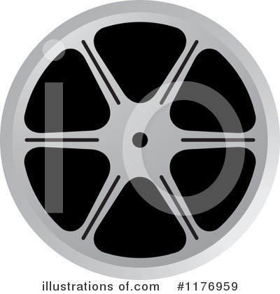 Film Reel Clipart #1176959 by Lal Perera