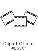 Film Strip Clipart #25981 by KJ Pargeter