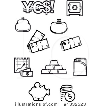 Royalty-Free (RF) Finance Clipart Illustration by Vector Tradition SM - Stock Sample #1332523