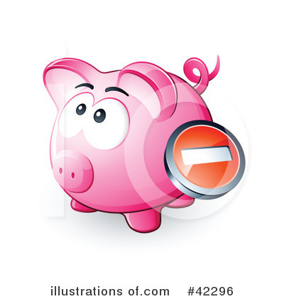 Piggy Bank Clipart #42296 by beboy