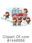 Firefighter Clipart #1446556 by BNP Design Studio