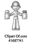 Firefighter Clipart #1687741 by Leo Blanchette