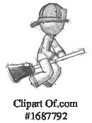 Firefighter Clipart #1687792 by Leo Blanchette