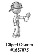Firefighter Clipart #1687875 by Leo Blanchette