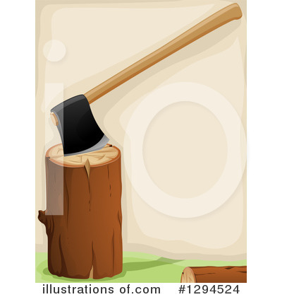 Chopping Wood Clipart #1294524 by BNP Design Studio