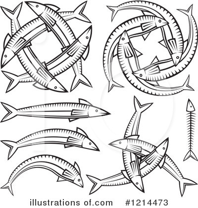 Fish Clipart #1214473 by Any Vector