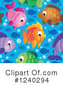 Fish Clipart #1240294 by visekart
