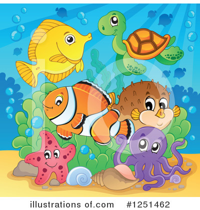 Blowfish Clipart #1251462 by visekart