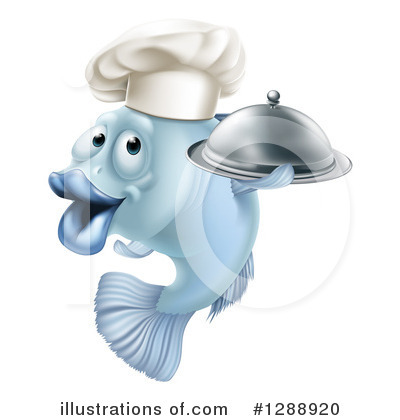 Royalty-Free (RF) Fish Clipart Illustration by AtStockIllustration - Stock Sample #1288920