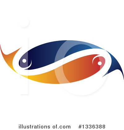 Royalty-Free (RF) Fish Clipart Illustration by ColorMagic - Stock Sample #1336388